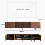 Mobile TV in stile Mid-Century Modern 94.48 Noce Mobile TV