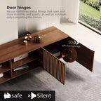 Mobile TV in stile Mid-Century Modern 94.48 Noce Mobile TV