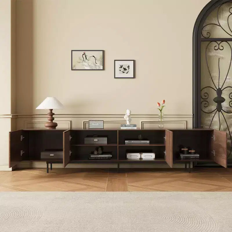 Mobile TV in stile Mid-Century Modern 94.48 Noce Mobile TV