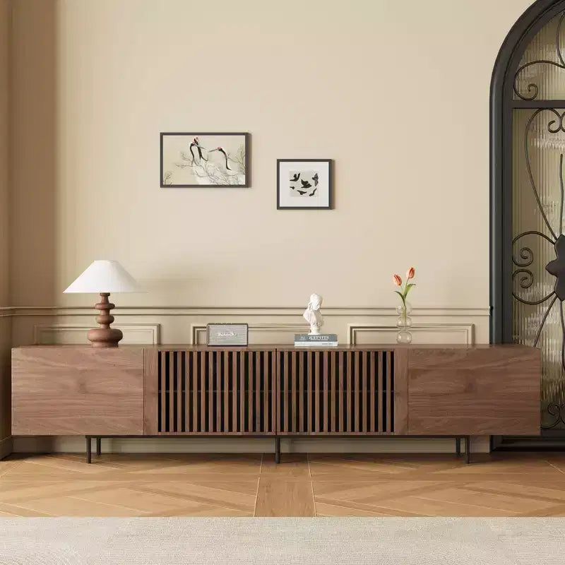 Mobile TV in stile Mid-Century Modern 94.48 Noce Mobile TV