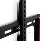 Carrello TV rotante per schermi da 32-65 pollici, supporto TV mobile regolabile con ruote, casa ufficio, nero