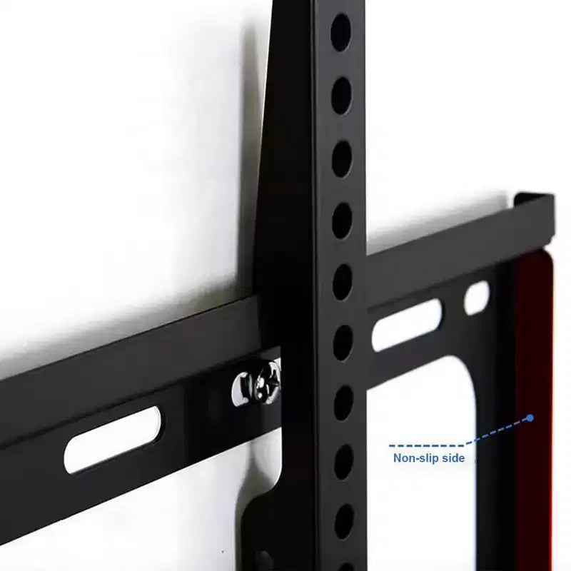 Carrello TV rotante per schermi da 32-65 pollici, supporto TV mobile regolabile con ruote, casa ufficio, nero