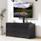 Mobile TV con supporto e 4 cassetti per soggiorno, camera da letto, per TV da 32/45/55/65/75/80 pollici
