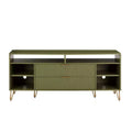 Manhattan Comfort 63" Dumbo TV Stand for TVs up to 60" Olive Green