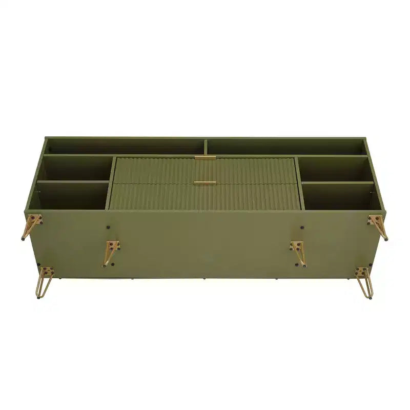 Mobile TV da 63" per TV fino a 60" verde oliva