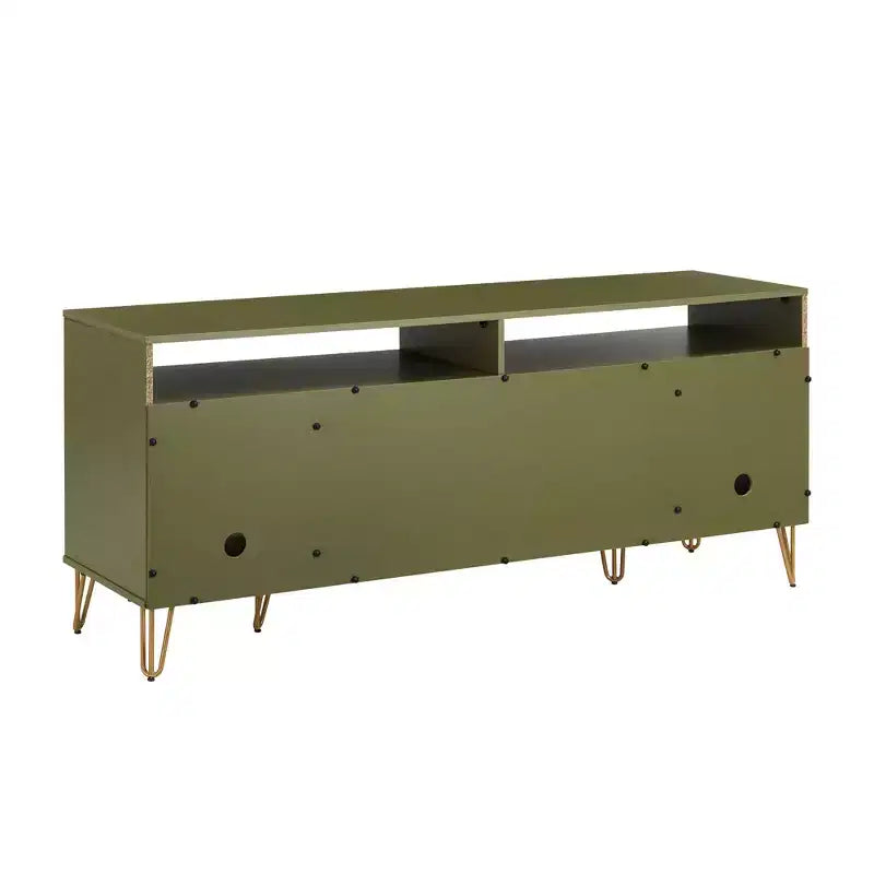 Mobile TV da 63" per TV fino a 60" verde oliva